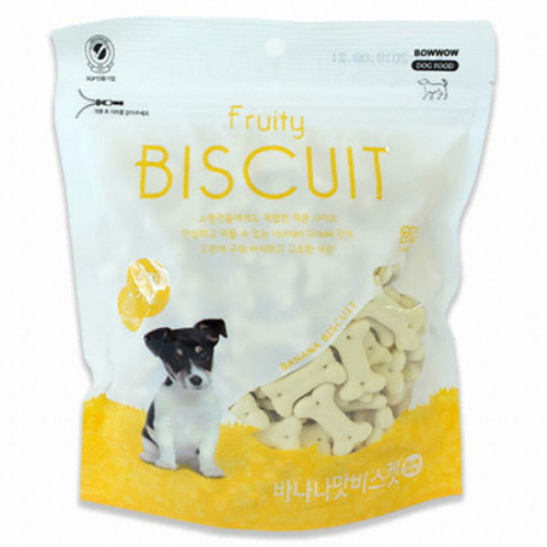 바우와우 바나나맛 비스켓 220g이미지입니다. 누르면 해당 게시물로 새창이동합니다.