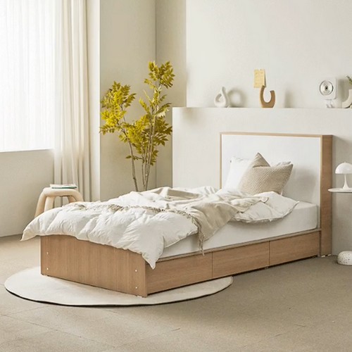 장인가구 밤비 호텔 통서랍 수납침대 SS (매트별도)