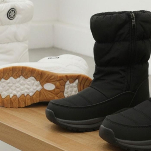 슈썸 여성 2컬러 사이드 지퍼 윈터 방한 부츠 RJ-r6016_이미지