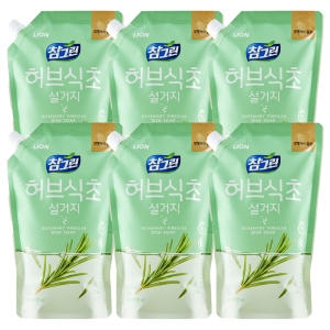  참그린 허브식초 리필 900g (860ml) [6개]