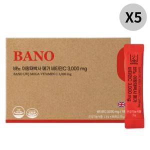 이커머스플레이어 바노 이왕재박사 메가 비타민C 3000mg 90포 (5개)