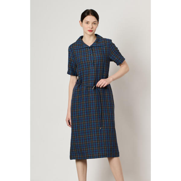 BCBG 헐리우드 린넨 원피스 B4M4O635_이미지