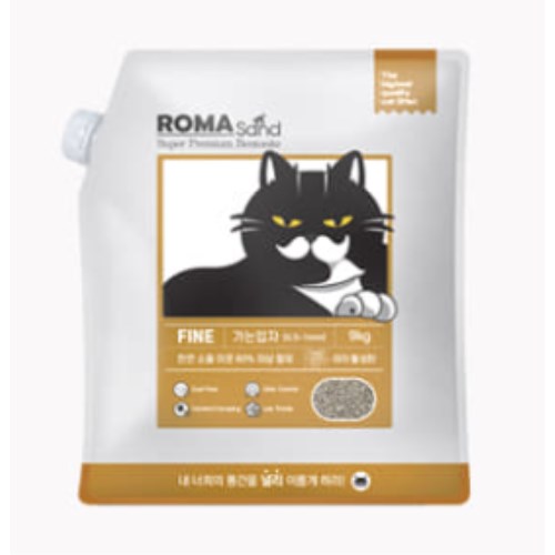로씨일가 로마 샌드 파인 가는입자 9kg (1개)