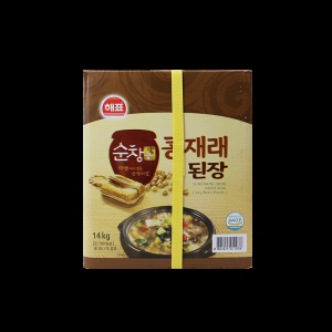 해표 순창궁 콩재래 된장 14kg이미지입니다. 누르면 해당 게시물로 새창이동합니다.