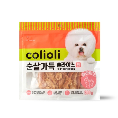 콜리올리 순살가득 슬라이스 닭고기 300g (1개)