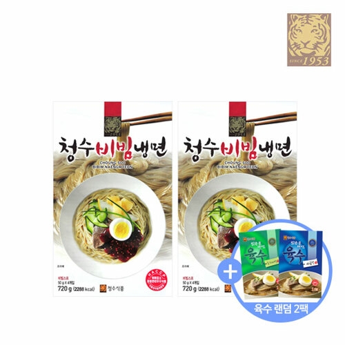 청수식품 청수 비빔냉면 720g (2개)_이미지