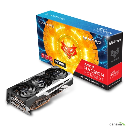 SAPPHIRE 라데온 RX 6750 XT NITRO+ OC D6 12GB_이미지