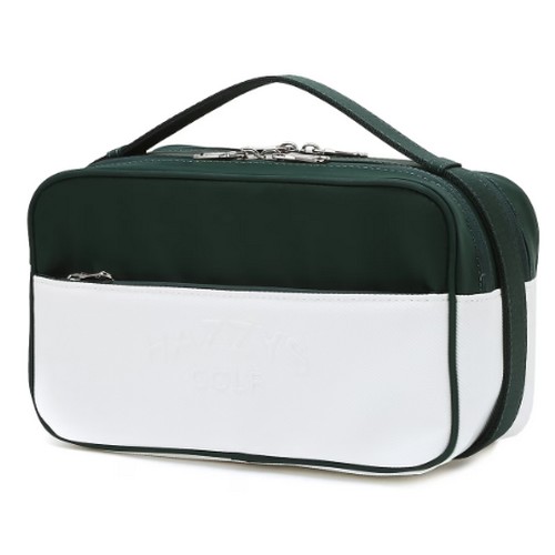 헤지스골프 컬러배색 파우치 HUBA4F904E3_이미지