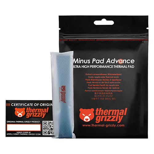 Thermal Grizzly Minus Pad Advance 120x20 (1.0mm)_이미지