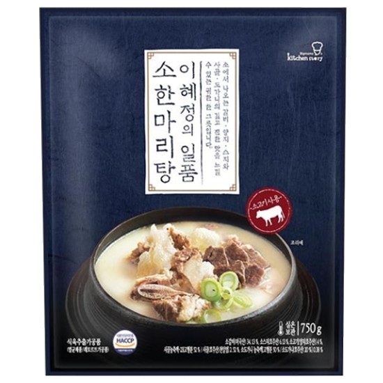 진한식품 빅마마 이혜정의 일품 소한마리탕 750g (4개)
