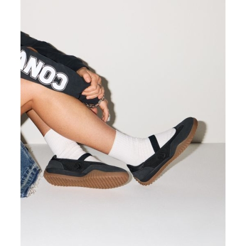  컨버스 런스타 트레이너 발레 플랫 블랙_A16251C