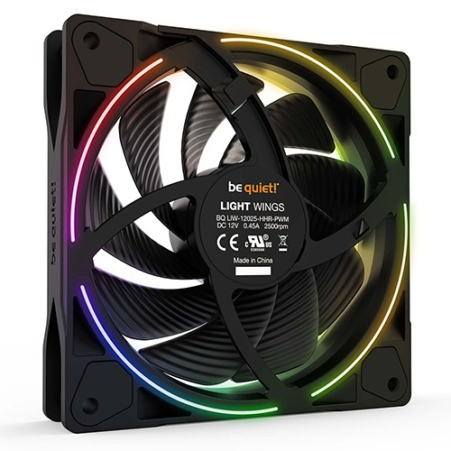 be quiet LIGHT WINGS PWM high-speed 120mm