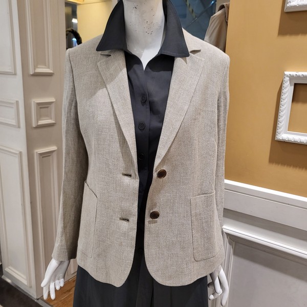 BCBG 스톰 체크 자켓 B4B4J115