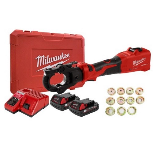 밀워키 M18 ONEHCCT60 (+다이스, 2.0Ah, 배터리 2개)_이미지