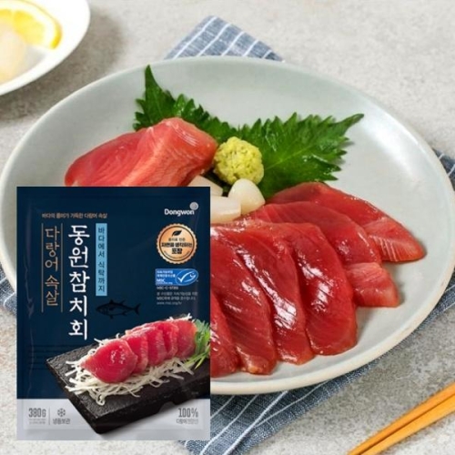 메가마트 동원 참치회 다랑어 속살 380g_이미지
