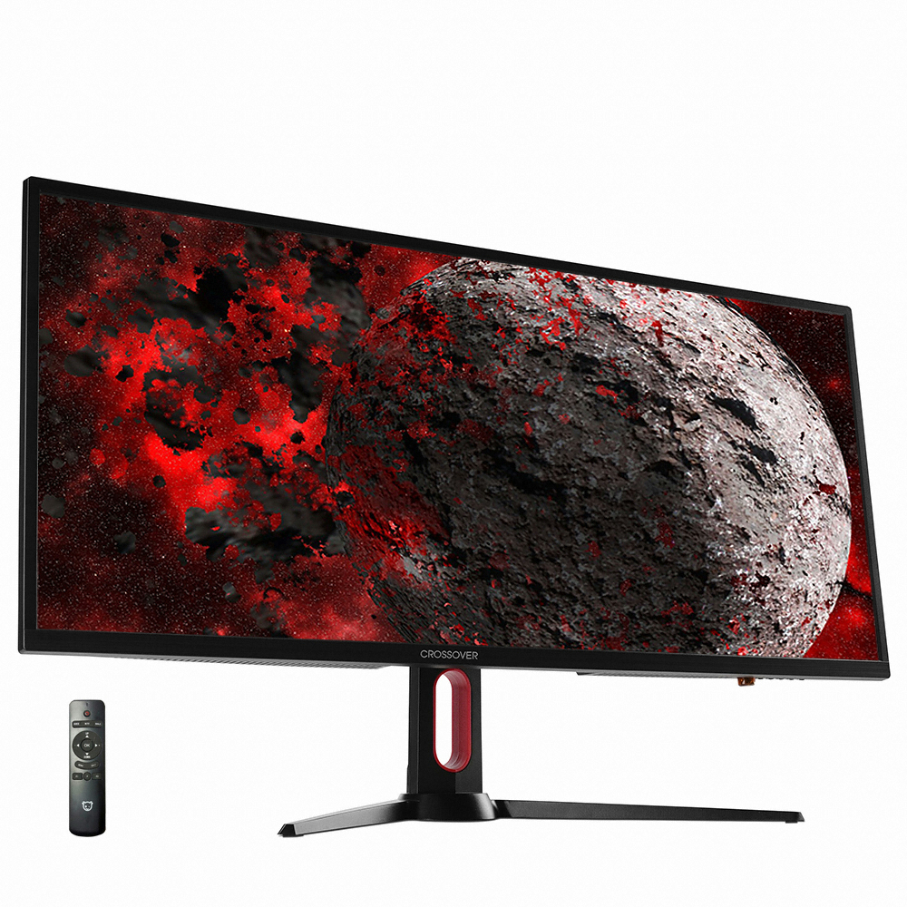 크로스오버 34UC75 평면 부스트클럭 게이밍 HDR 100UP