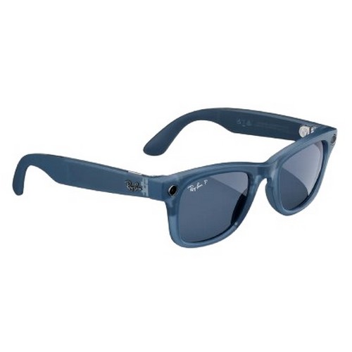 메타 레이벤 웨이페어러 32GB (매트 진스 투명/더스티 블루 편광) (해외구매)_이미지