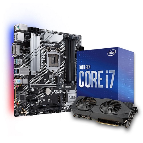 ASUS i7-10700 + Z490M + RTX 2070 SUPER OC 8GB (다이아패키지)_이미지