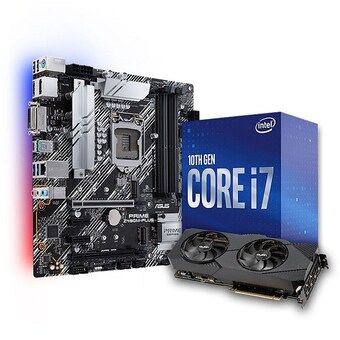 ASUS i7-10700 + Z490M + RTX 2070 SUPER OC 8GB