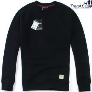 포레스트캠프 FOREST CAMPCrewneck Sweatshirt/나그랑 맨투맨FCRM5311-Black