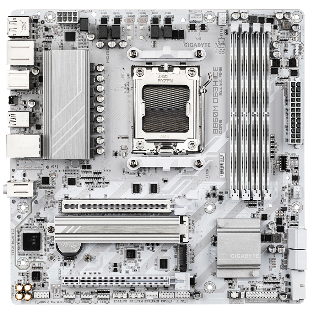 GIGABYTE B850M DS3H ICE �Ǿ���Ʈ