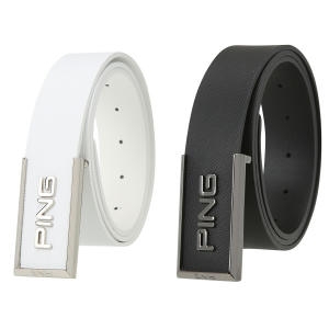 핑 남성 각개 로고 장식 벨트 (111B1BT804)