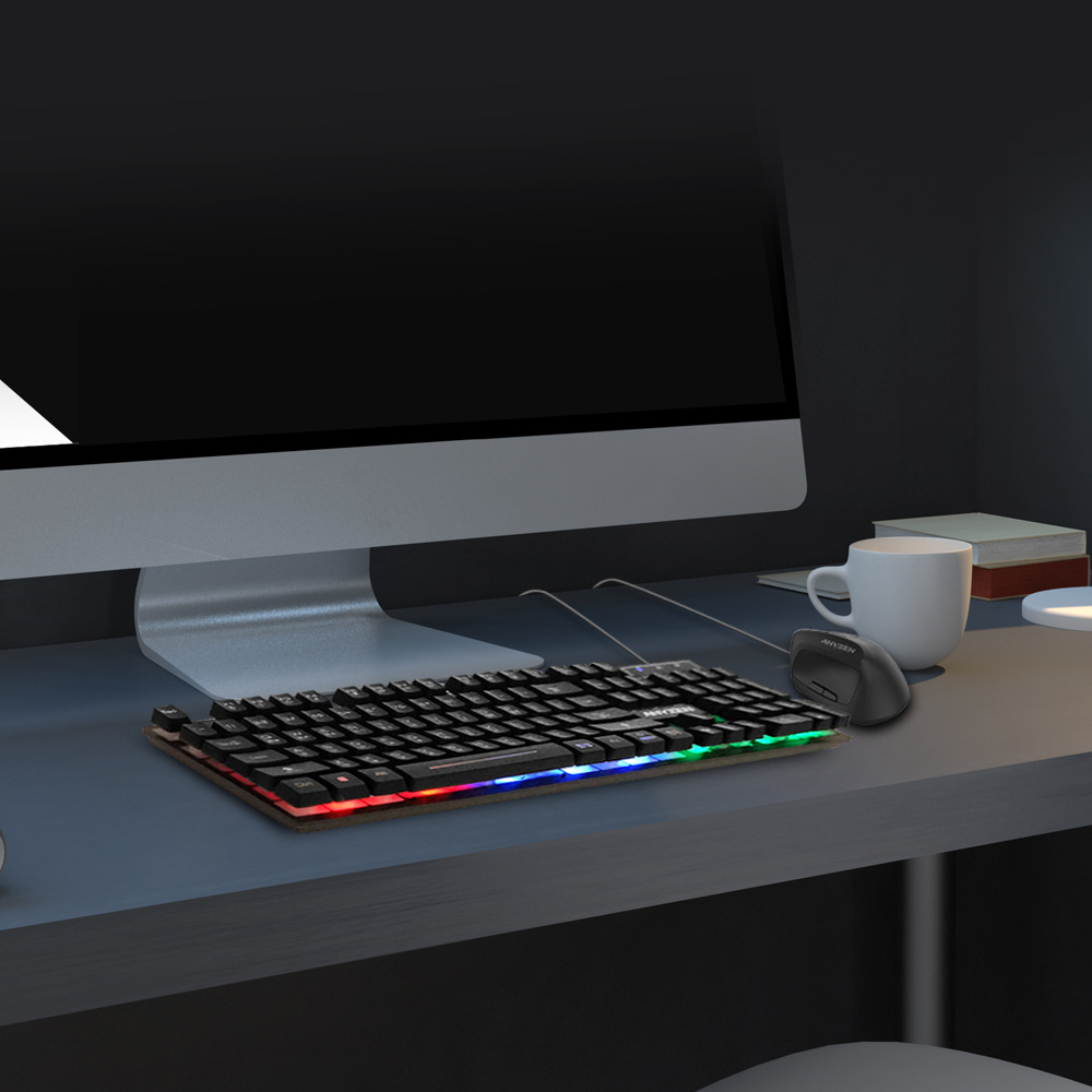 ANYZEN A50 Ű���� ��Ƽ�� ���콺 ��Ʈ with Pad