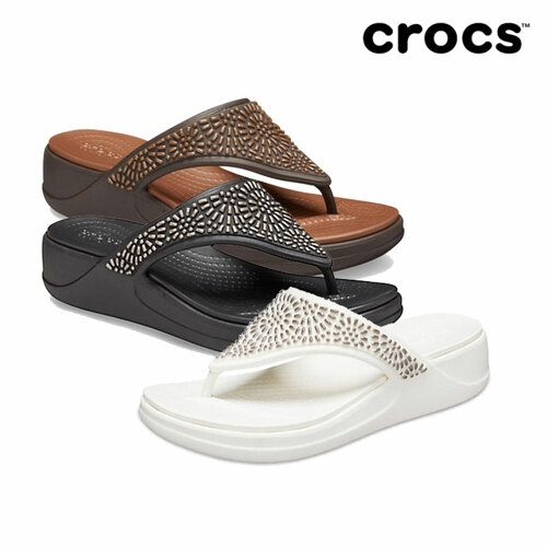 크록스 여성 몬터레이 디아만테 웨지 플립플랍_206343-174 (오이스터)이미지입니다. 누르면 해당 게시물로 새창이동합니다.