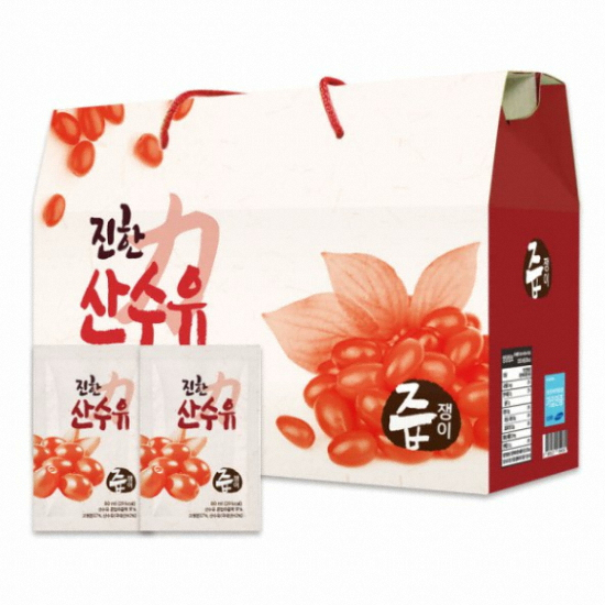 굿모닝비엔에프 즙쟁이 진한 산수유 80ml 30포 (1개)_이미지