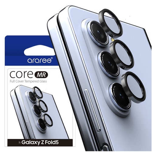 케이디랩 아라리 갤럭시Z 폴드5 코어 MR 메탈링 카메라 렌즈 강화유리 보호링 (렌즈 1매)_이미지