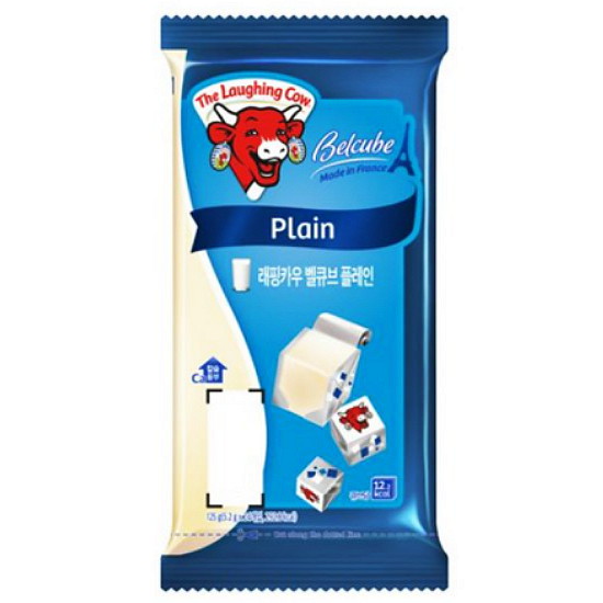 벨치즈 래핑카우 벨큐브 플레인 24매입 125g (3개)_이미지
