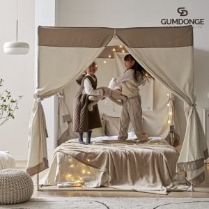 금동이 Gumdonge 사각난방텐트 대형 -베이지 프레임별도 /보온 방한