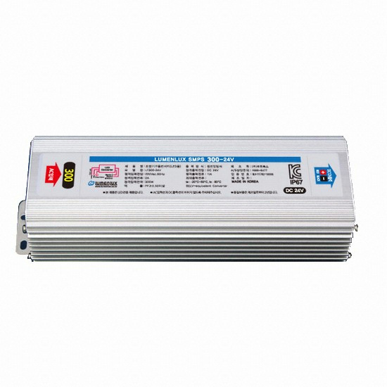 루멘룩스 LED SMPS 24V 방수 안정기 300W