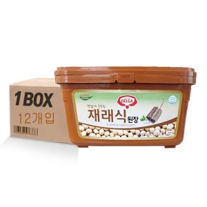  롯데푸드 델가 재래식 된장 1kg [12개] 상품이미지