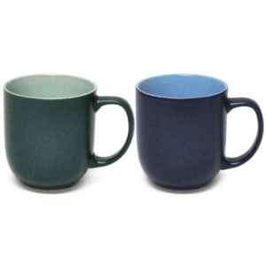 로얄 보덴 플로비나 도자기 머그 2P세트 그린블루 투톤머그 5353