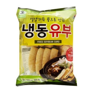 사조대림 대림선 대림 냉동유부 60g 유부주머니 산적칼국수 꼬치소스_이미지