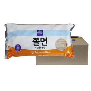 쫄면2kg 6개 1박스 2kg 1개