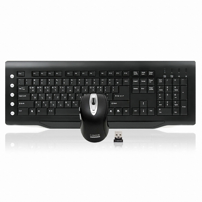 i-rocks 무선 RF-6560 나노 블랙