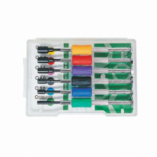 베셀 정밀 육각 복스드라이버 세트 TD-57 (6pcs)_이미지