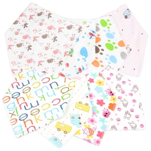 베베 스카프 빕 목수건 1p 유아 스카프 수건_이미지