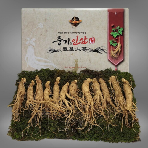 대경인삼사 풍기인삼 5년근 수삼 15~20뿌리 750g (1개)