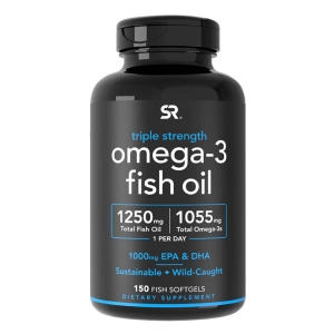 스포츠리서치 트리플 스트렝스 오메가3 피쉬오일 1250mg 150캡슐_이미지