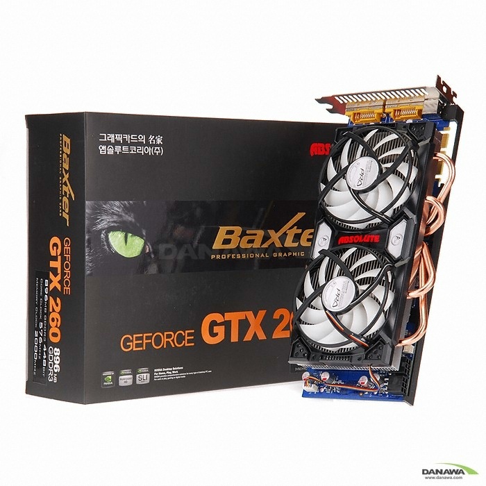앱코 지포스 GTX260 Baxter 896MB Twin Turbo PRO_이미지
