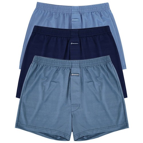 제임스딘 인견 스판 슬림핏 인밴드 트렁크팬티 3매입 JHMTZZ09 (3매)_이미지