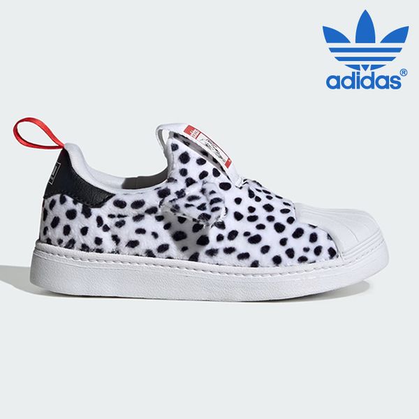 아디다스 210 아동화 /R10ID9712 / SUPERSTAR 360 C 키즈 오리지널스 X 디즈니 101 달마시안 슈퍼스타 360