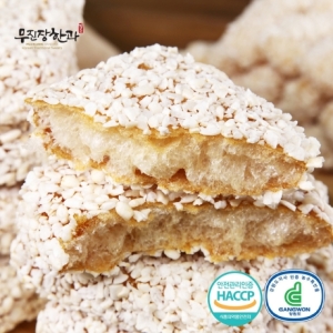 강릉사천한과 강릉사천 무진장한과 찹쌀과즐 개별포장 500g_이미지