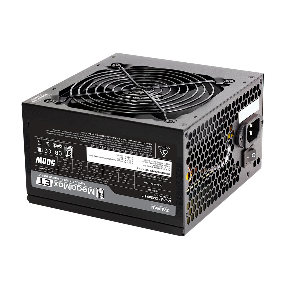 �߸� MegaMax ET 500W 80PLUS���Ĵٵ�