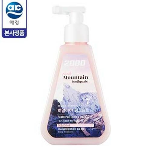 애경 2080 히말라야 퓨어마운틴 핑크민트 솔트치약 325g (2개)