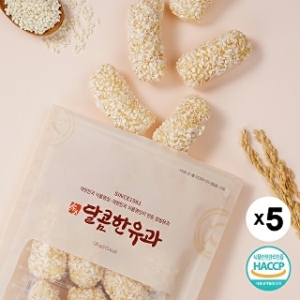 신궁전통한과 김규흔 한과 달콤한 조청 유과 120g 5봉_이미지