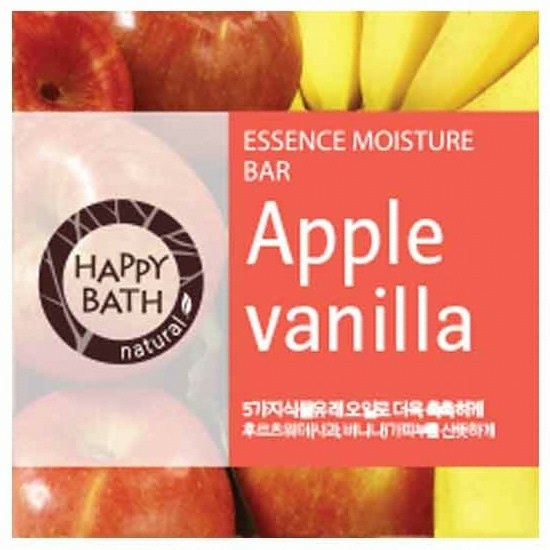 해피바스 애플 바닐라 에센스 모이스처바 100g (3개)_이미지